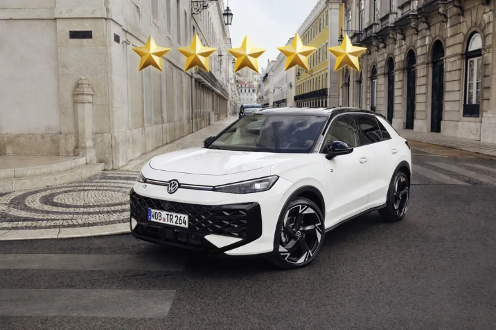 Новият T-Roc постигна най-високата оценка от 5 звезди в Euro NCAP